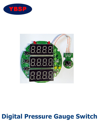 Digital Industrial Pressure Gauge Switch